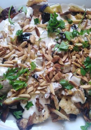 صورة لوصفة فتنة باذنجان 🍆🍆😋😋😋😋