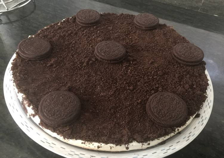 Tarta de galletas Oreo en Thermomix
