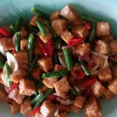 Tumis tempe kacang panjang রেসিপির প্রধান ছবি