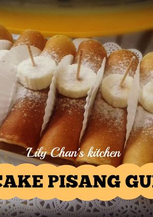 Foto resep PANCAKE PISANG GULUNG ala LC (updated)
