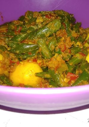Foto resep Buncis telur puyuh bumbu bali