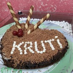 A picture of Black Forest Chocolate Cake.