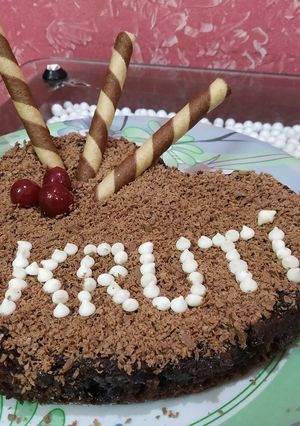 A picture of Black Forest Chocolate Cake.
