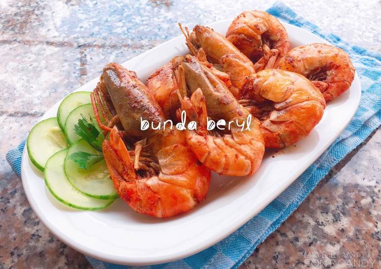 Resep Udang goreng terasi Anti Gagal