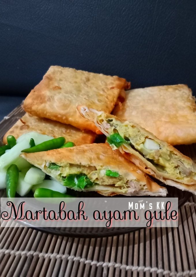 Foto resep Martabak telur ayam gule