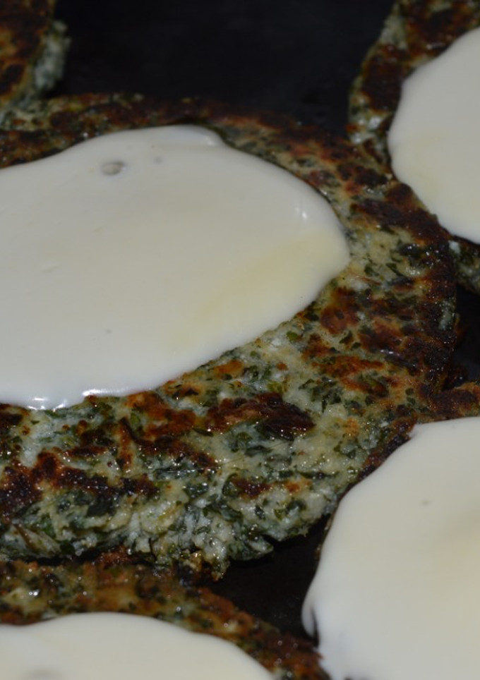 Una foto de Medallones de espinaca y ricota