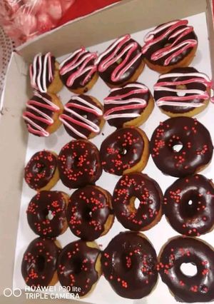 Una foto de Donas de chocolate