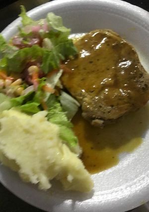 Una foto de Lomo de Cerdo en salsa de Mango