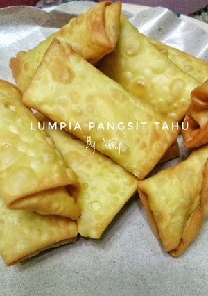 Foto resep 17. Lumpia Pangsit Tahu