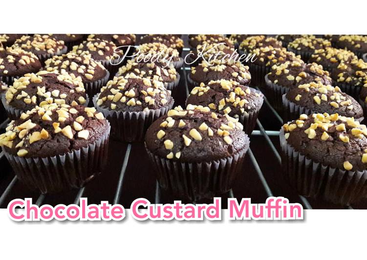 Chocolate Custard Muffin