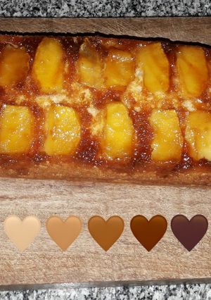 Una foto de Budín de yogurt, invertido