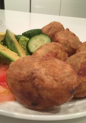Una foto de Papa rellena de carne