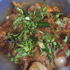 A picture of Chicken Do Pyaza.