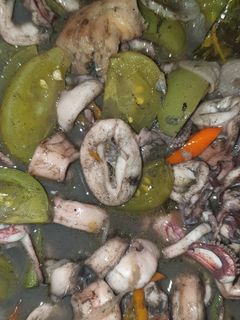 Foto resep Tumis cumi hitam