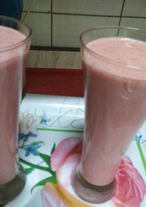 صورة لوصفة زبادو الفراوله