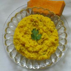 A picture of Pumpkin khichdi.