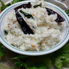 A picture of Curd rice.