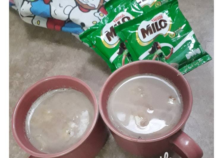 {Resep Wedang jahe milo Legit dan Nikmat