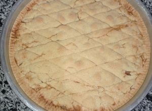 صورة لوصفة فطيرة الكمثرى pear pie 🥧🍐
