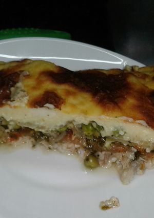 Una foto de Pastel de pescado...rico rico 👌👌