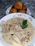 Butter clams with mantao