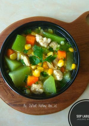 Foto resep Sop Labu Siam Jagung Wortel