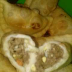 Una foto de Empanadas fritas con masa casera