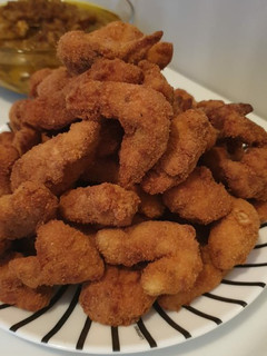 Una foto de Aperitivos (pollo empanizado casero)