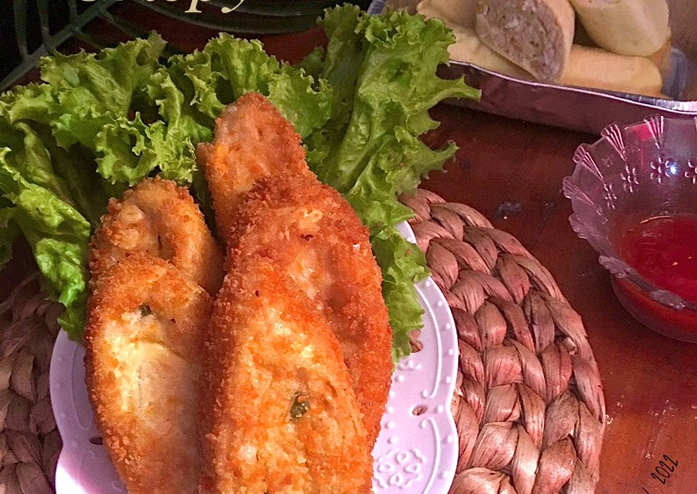 Egg Roll Tahu Goreng Crispy