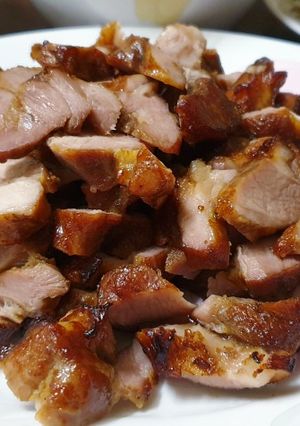 รูปของ หมูย่าง โดยหม้ออบลมร้อน