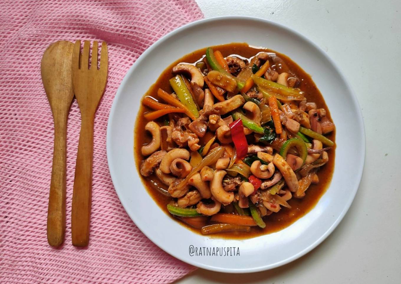Tumis Sotong / Cumi Pedas ala Korea