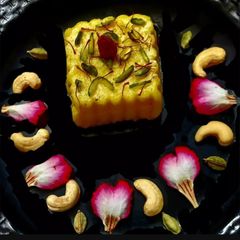 A picture of Potato Halwa.