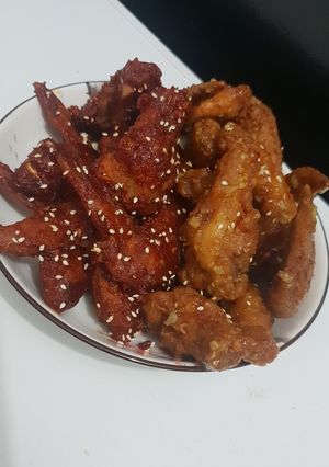Foto resep Korean fried chicken /dakgangjong 닭강정