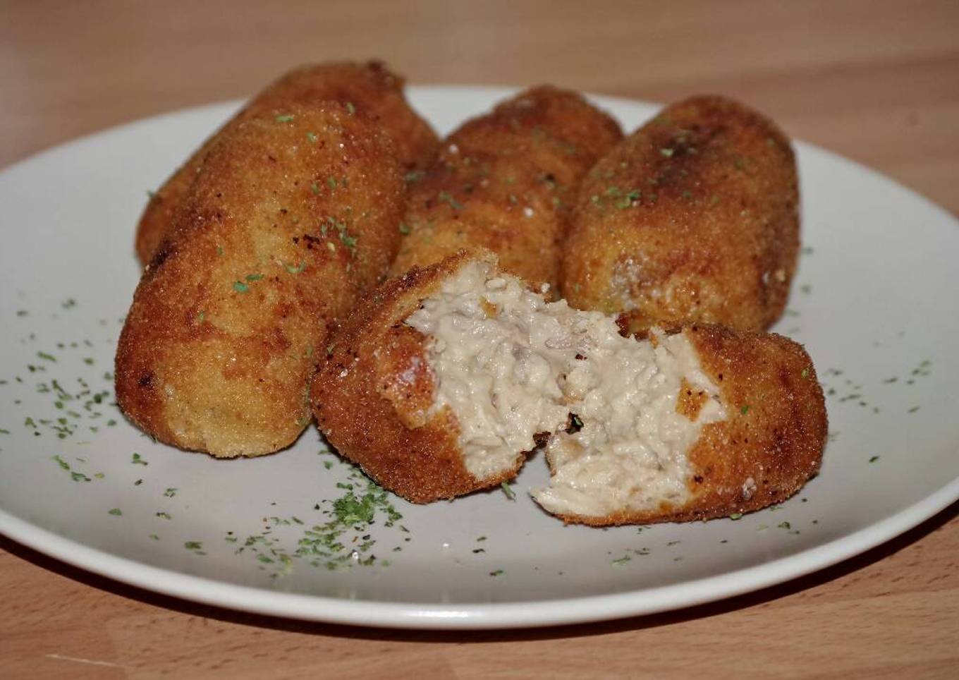 Croquetas caseras de pollo y soja