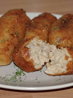 Una foto de Croquetas caseras de pollo y soja