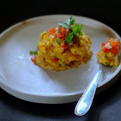 A picture of Corn Tex-Mex Pancakes.