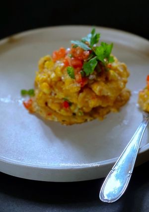 A picture of Corn Tex-Mex Pancakes.