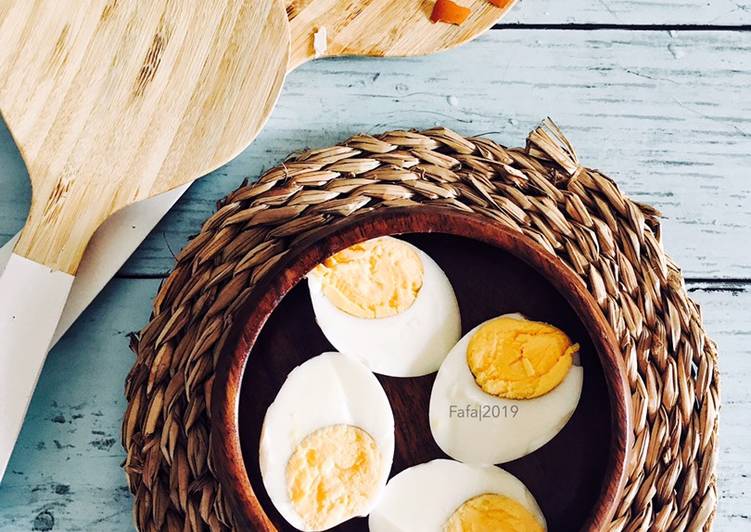 Cara Gampang Membuat Tips: Telur Rebus Sempurna Anti Gagal