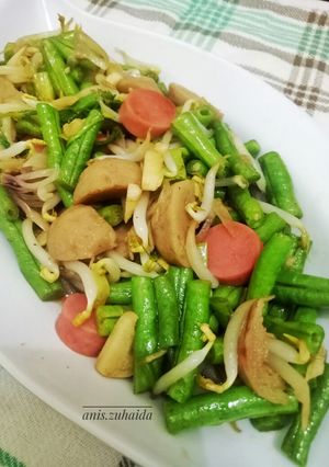 Foto resep Tumis Toge Kacang Panjang