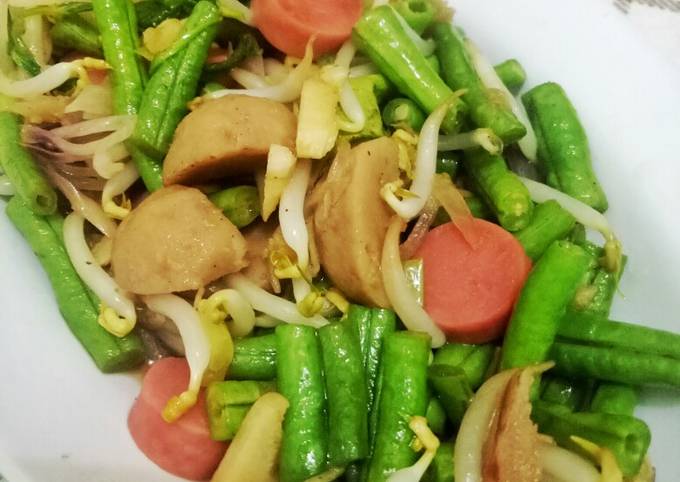 Resep Tumis Toge Kacang Panjang Oleh Anis Zuhaida Cookpad