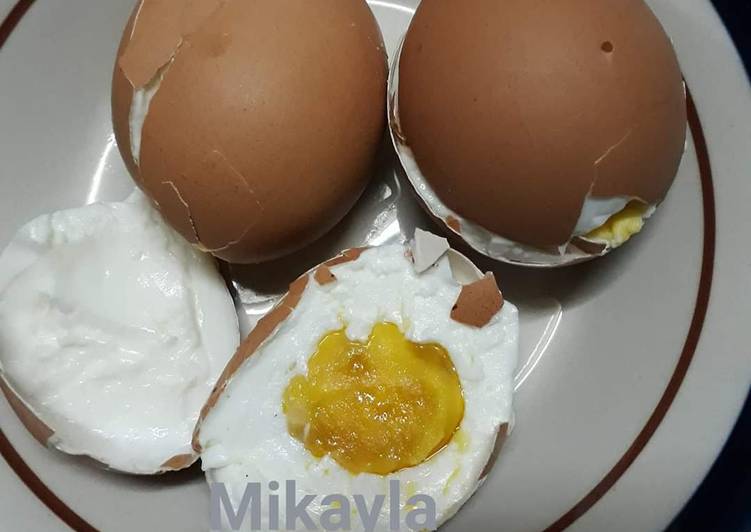 Telur Ayam Masin Homemade
