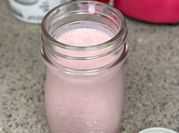 A picture of fruit lassi
