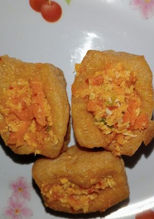 Foto resep Tahu isi ayam suwir pedas🔥