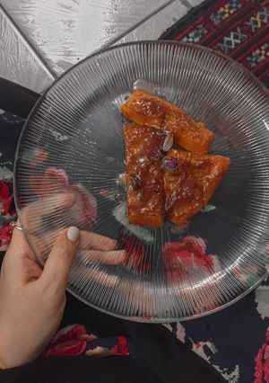 عکسی از دستور دسر كدو حلوايي