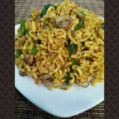A picture of Mie Goreng Lombok Ijo.