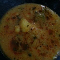 A picture of Aloo sabji.
