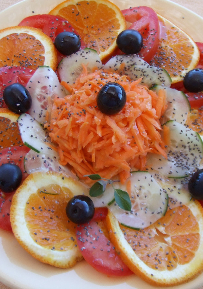 Una foto de Ensalada de agosto