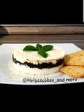 Frischkäse mit Tapenade (schwarze Oliven)