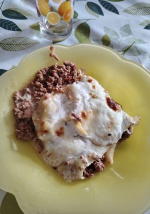 Une photo de Lasagne bœuf mozzarella