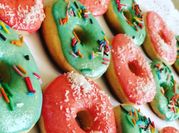 Una foto de donut saludable